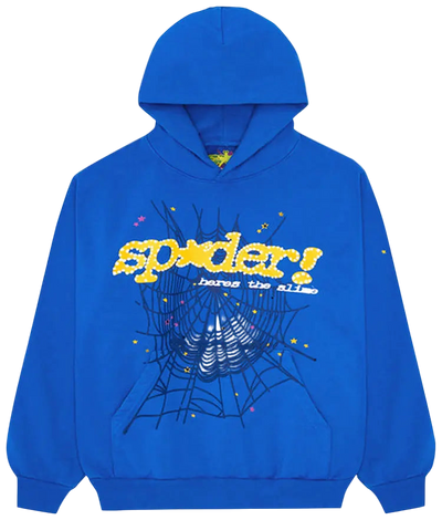 BLUE/YELLOW HOODIE