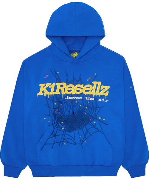 BLUE/YELLOW HOODIE