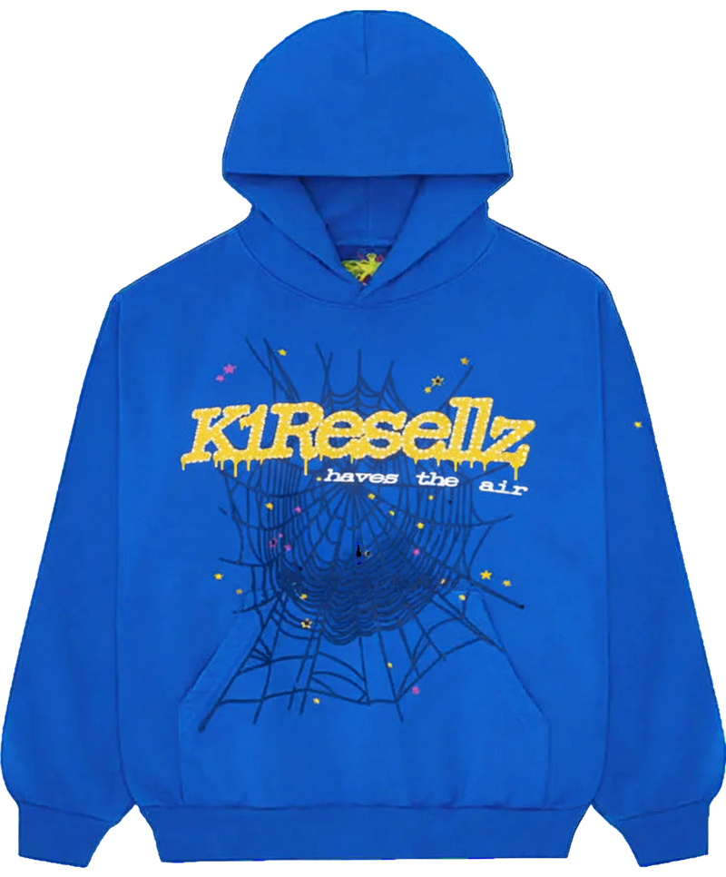 BLUE/YELLOW HOODIE