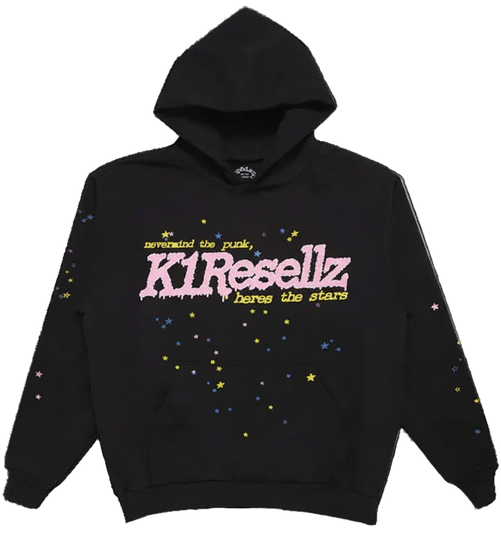 BLACK/PINK HOODIE