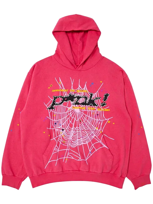 PINK/BLACK HOODIE
